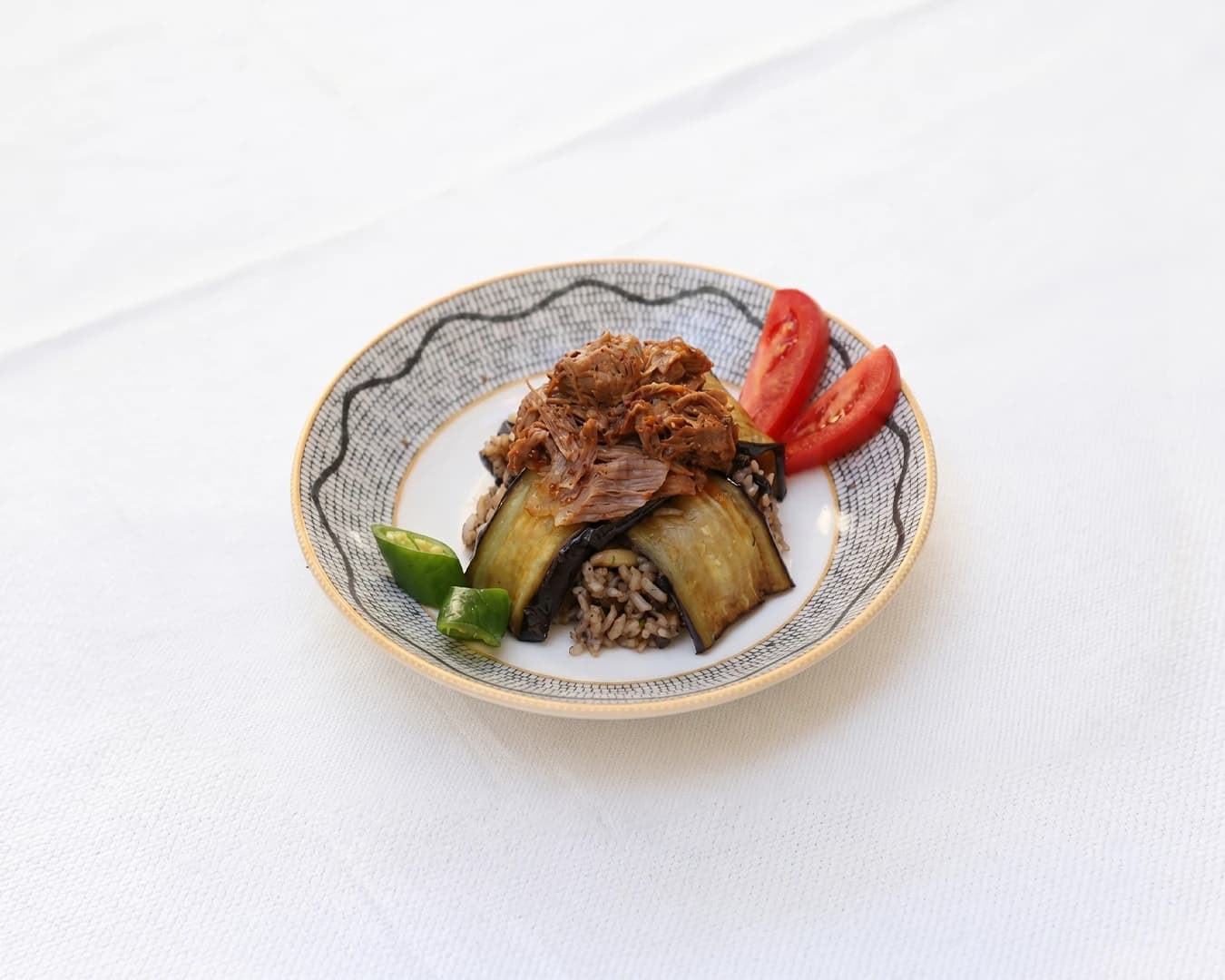 Patlıcanlı Pilav